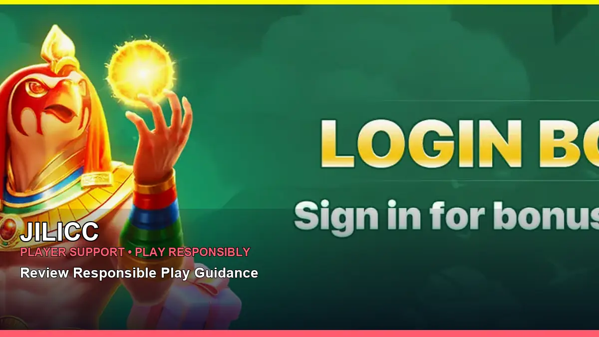 JILICC player support and responsible gaming guide for Philippine players